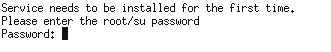 Juniper Password Prompt